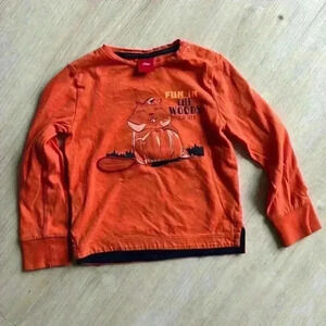 S. Oliver fox shirt size 86 (3T)